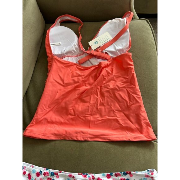 LOT OF 2  Bikini Swimwear Women's Swimsuits Ruffle Shoulder Tankini Sex SIZE XL - Picture 6 of 9